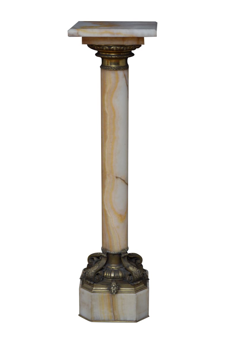 19th Century Onyx Column - Image 10